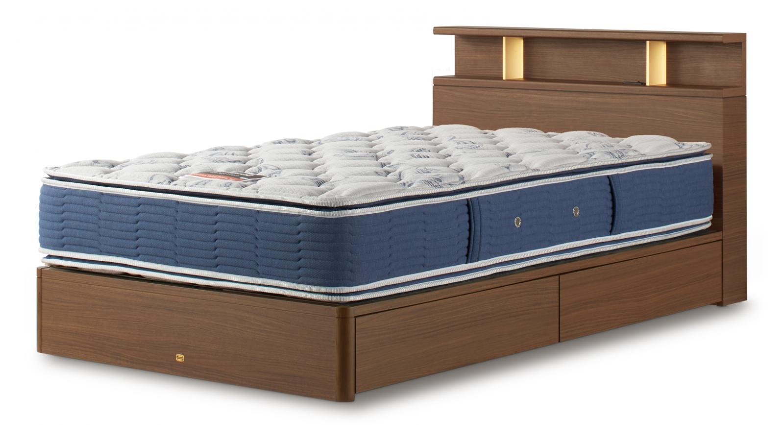 ベッドフレームの写真