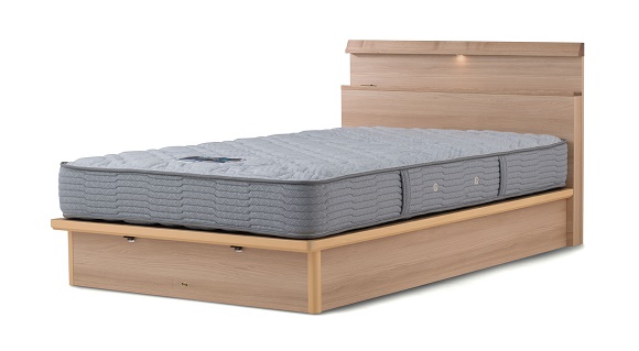 ベッドフレームの写真