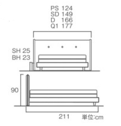 寸法表 プレミオライン502